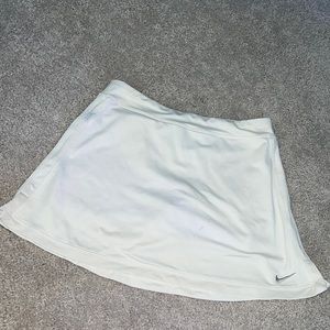 White Nike Tennis Skirt